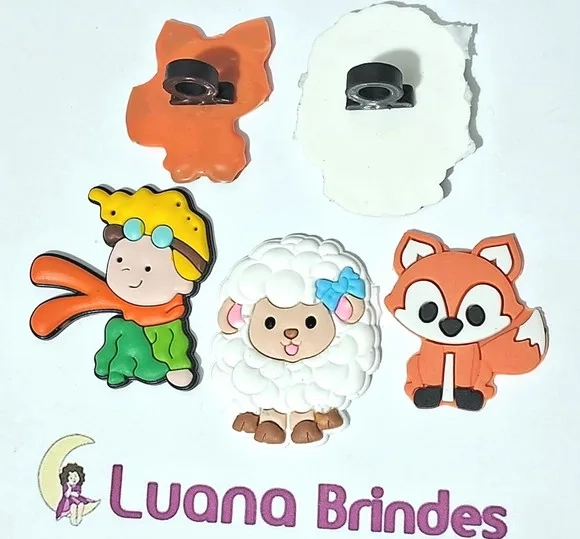 Ponteira P/lápis Pequeno Príncipe Emborrachado - 6 Peças