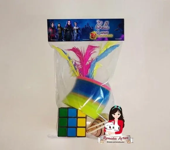 Kit Brinquedos Retrô Tema Descendentes 3