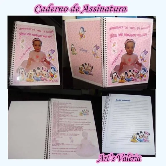 Caderno de Assinatura - Pequeno