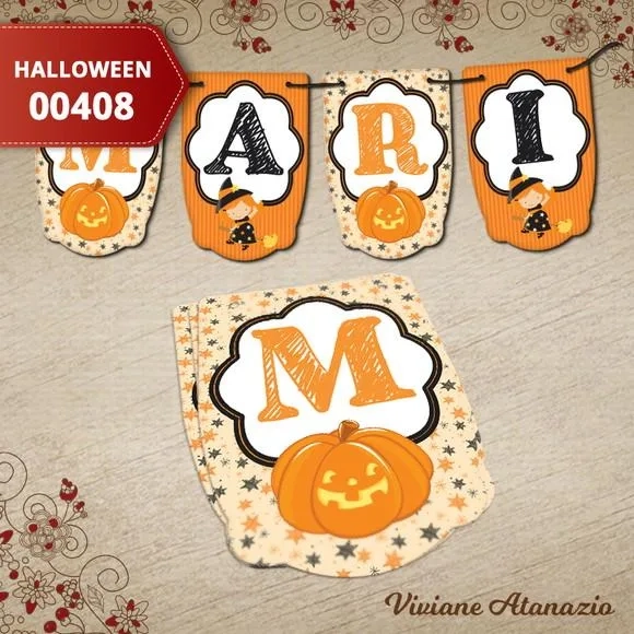 Bandeirola Halloween - 00408