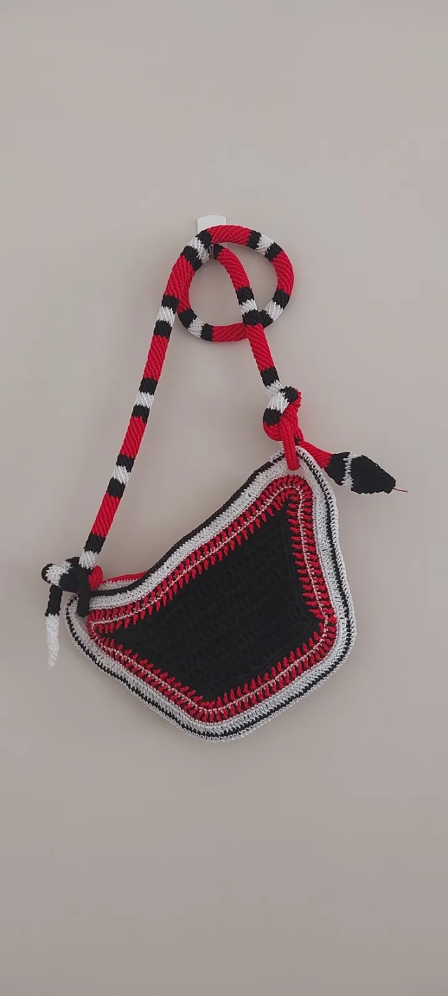 Bolsa Cobra Coral