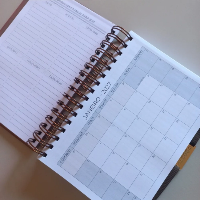 Agenda Jurídica Personalizada 2027 para Advogados Deusa da Justiça Planner Jurídico