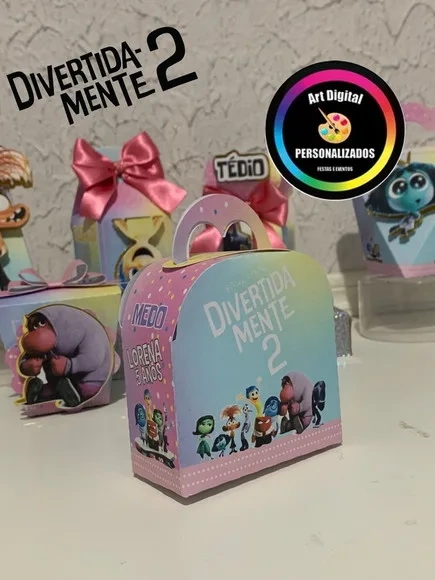 Kit 30 Lermbrancinhas Divertidamente
