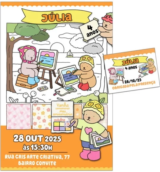 Convite Digital C/tag Bobbie Goods 3