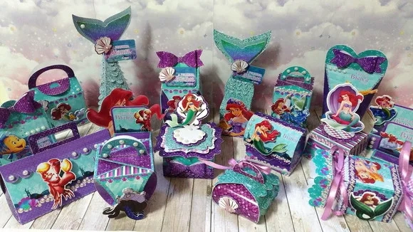 Kit 60 Lembrancinhas Ariel