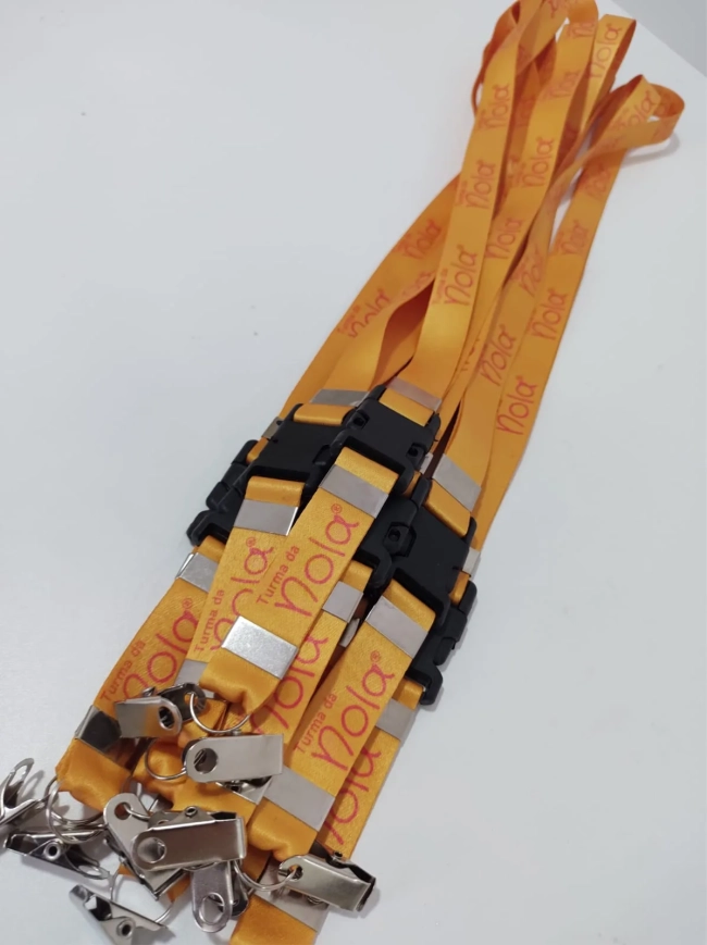 Cordões para Crachá Personalizado Premium(crachá,credencial) 20mm