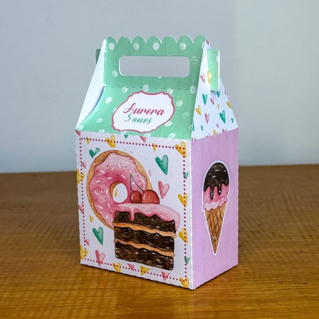 PEGUE E MONTE - Kit Festa CONFEITARIA - Decoração de Festa | Lembrancinhas | Aniversário | Personalizados