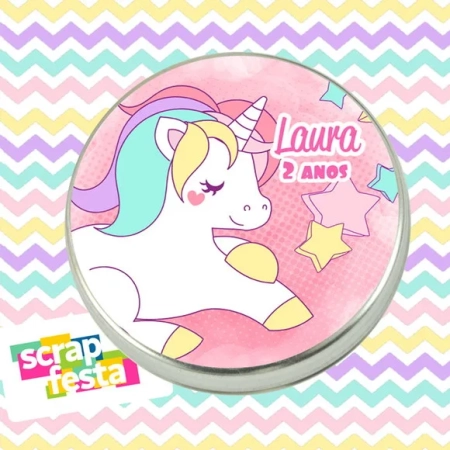 Latinhas Personalizadas Lembrancinhas Festa Unicórnio