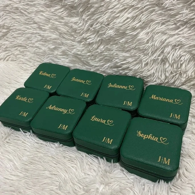 Porta Joias Personalizados - Kit com 10 Unidades
