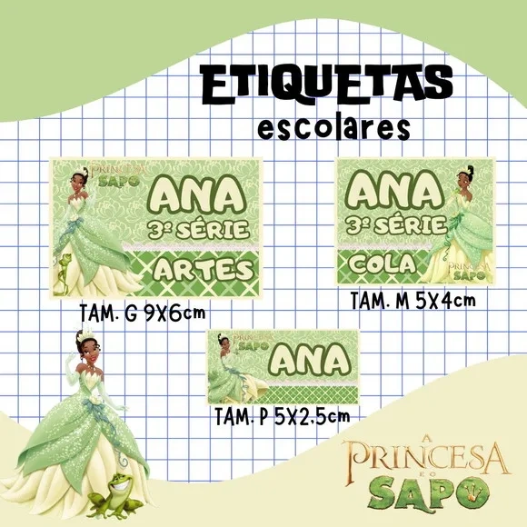 60 Etiquetas Personalizadas