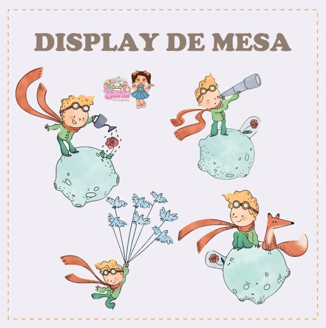Kit Festa Só Um Bolinho O PEQUENO PRINCIPE - Decoração de Festa