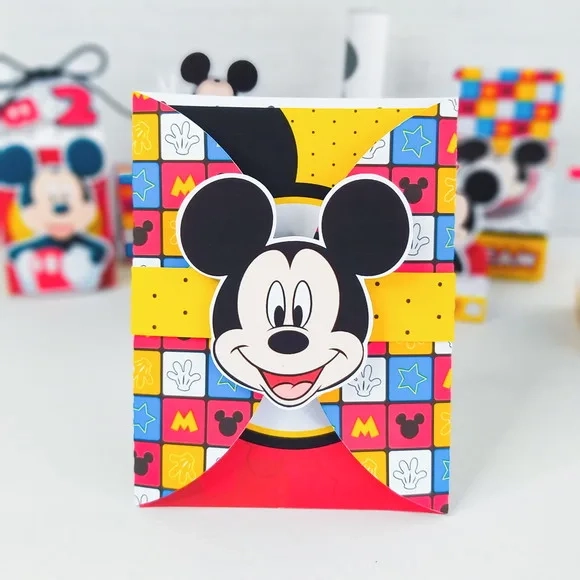 Convite - Mickey Quadriculado