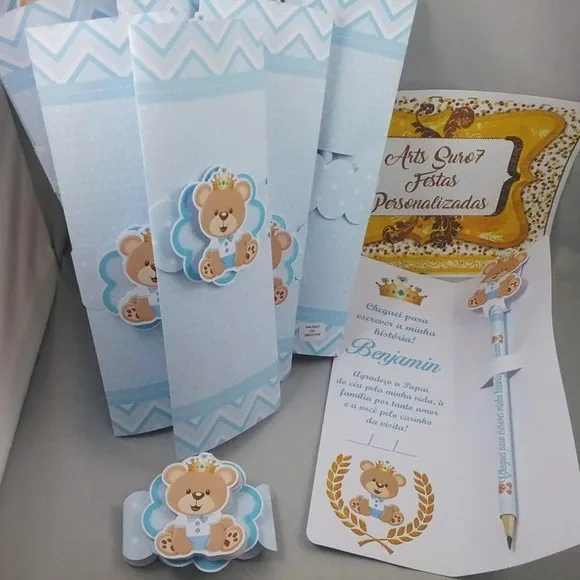Card Envelope com Lápis Maternidade