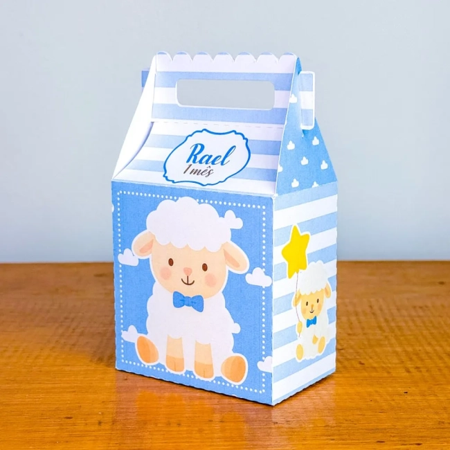 PEGUE E MONTE - Kit Festa CORDEIRINHO - Decoração de Festa | Lembrancinhas | Aniversário | Personalizados