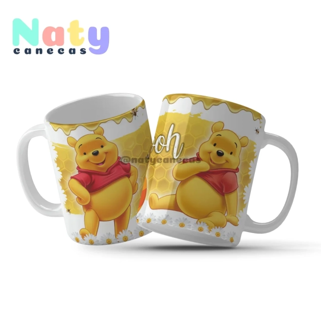 Caneca Turma do Pooh A Magia da Amizade na Sua Mesa