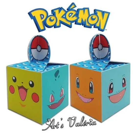 Caixa Cubo Pokémon Go