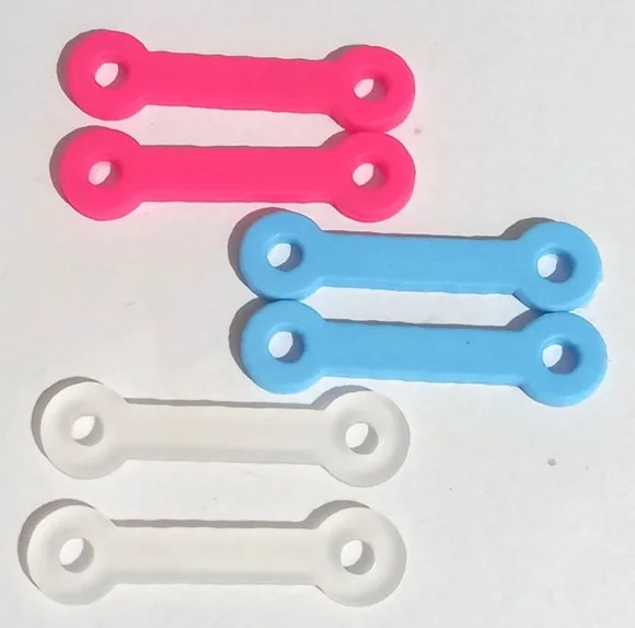 Adaptador de Cadarço para Tênis Emborrachado - 6 Pares