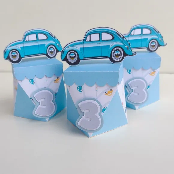 Kit 30 Lembrancinhas - Carrinho
