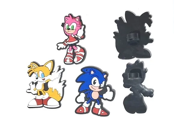 Ponteira P/lápis Turma do Sonic Pacote com 6 Unidades