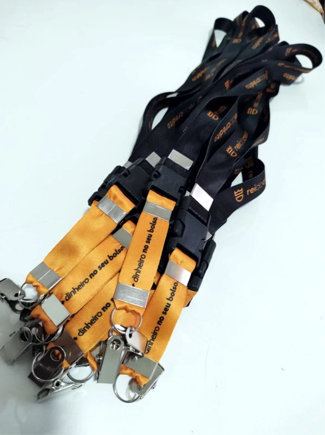 Cordões para Crachá Personalizado Premium(crachá,credencial)