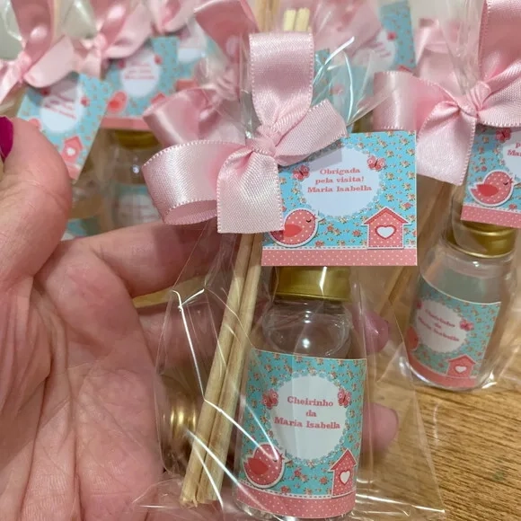 Lembrancinha Aromatizador Maternidade Jardim Encantado