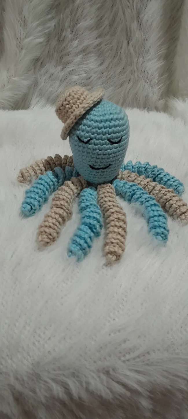 Polvo amigurumi