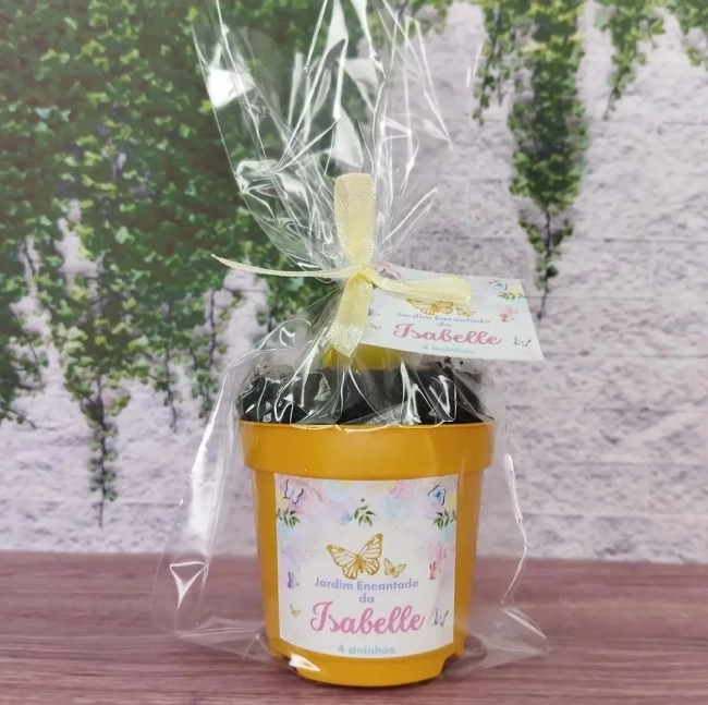 40 unidades Kit Jardinagem Jardim Encantado - Jardim das Borboletas - Trabalhamos com qualquer tema - Informar tema no chat.