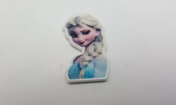 Aplique das Princesas em Acrílico - Pct.c/4 Unidade