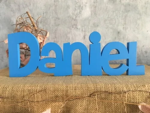 Letras de MDF -Nomes Linha CH