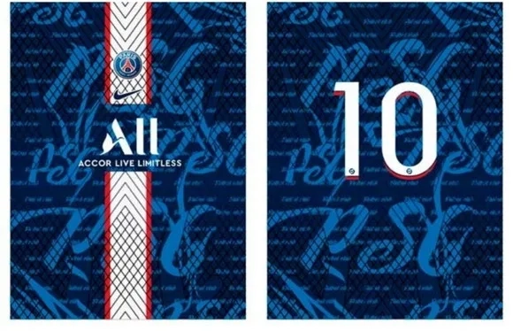Vetor Camisa do PSG personalizada