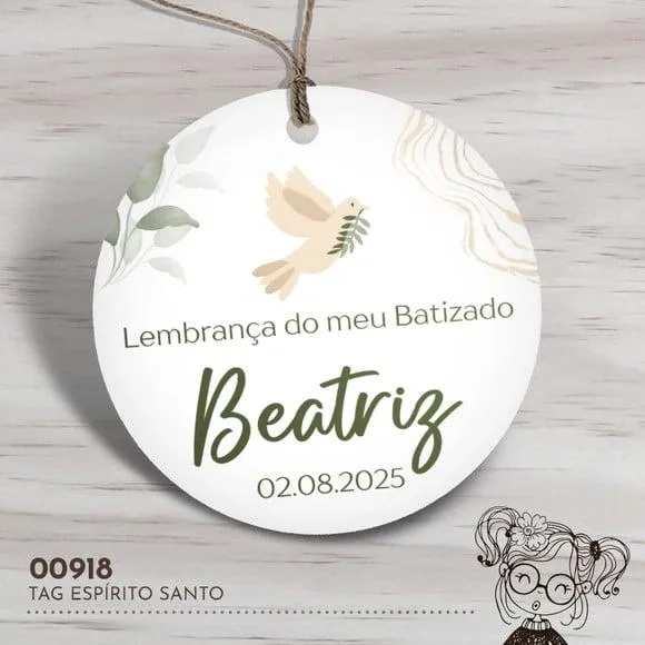 Tag Redonda Espírito Santo - 00918