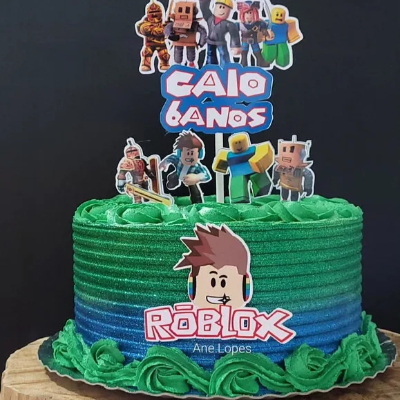 Topo de Bolo Roblox
