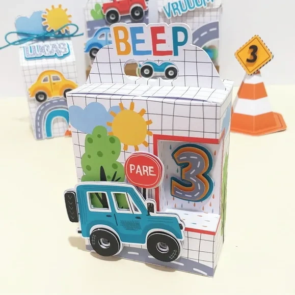 Kit 30 Lembrancinhas Carros