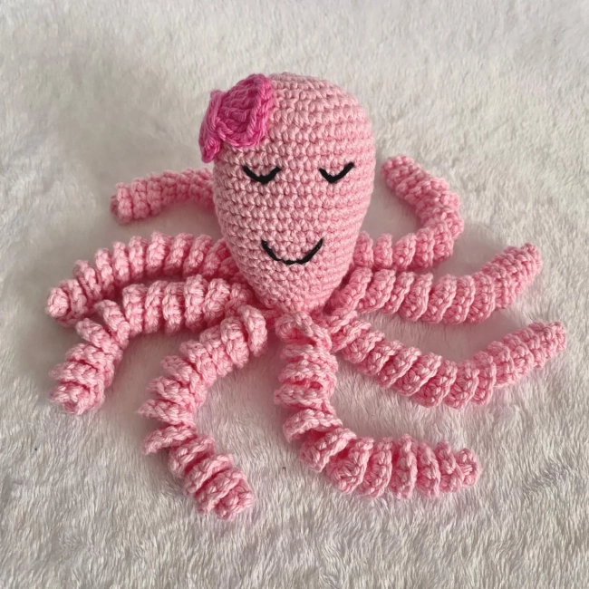 Polvo amigurumi
