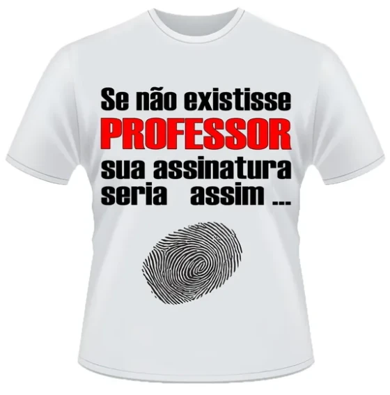 Camiseta Professor