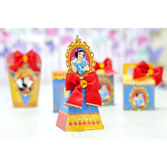 Kit 60 Lembrancinhas Branca de Neve