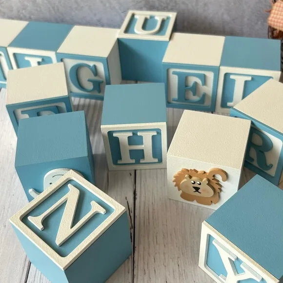 Safari Cubos 6x6cmts - Decoração Bebè