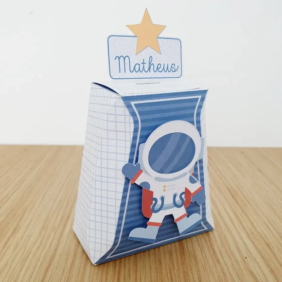 Kit 60 Lembrancinhas Astronauta