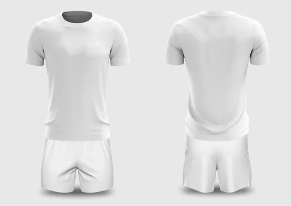 Mokunp Conjunto Masculino Camisa e Calção Coreldraw -yellow