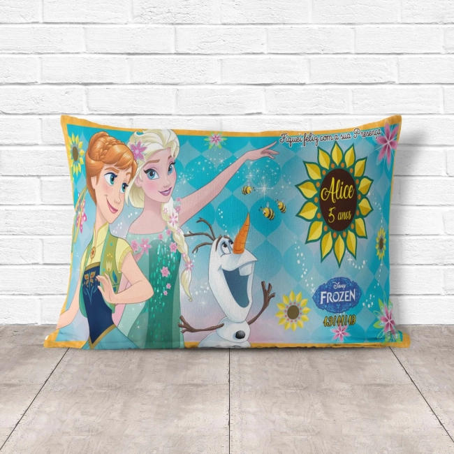 Almofada Personalizada lembrancinhas Frozen