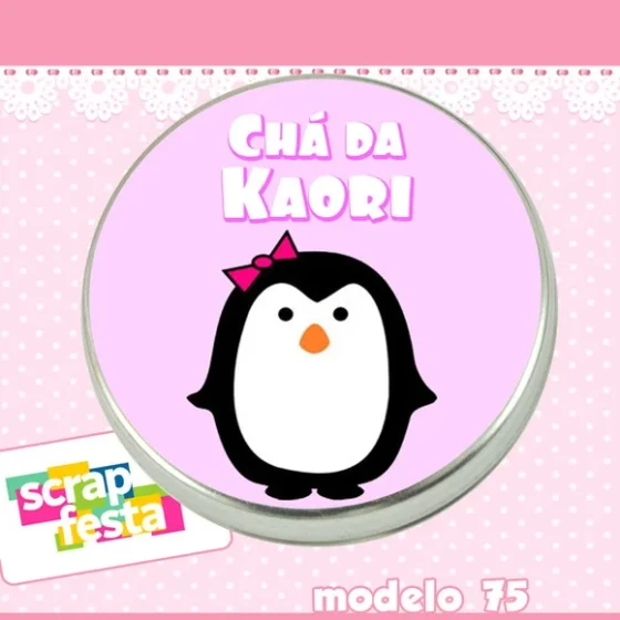 Lembrancinhas de Chá de Bebê Latinhas