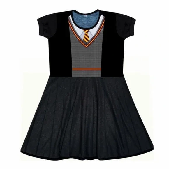 Vestido Infantil Bruxinha Mágica