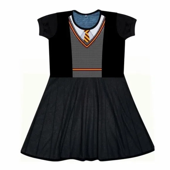 Vestido Infantil Bruxinha Mágica