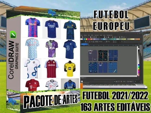 Vetores Camisa Futebol 2021/2022