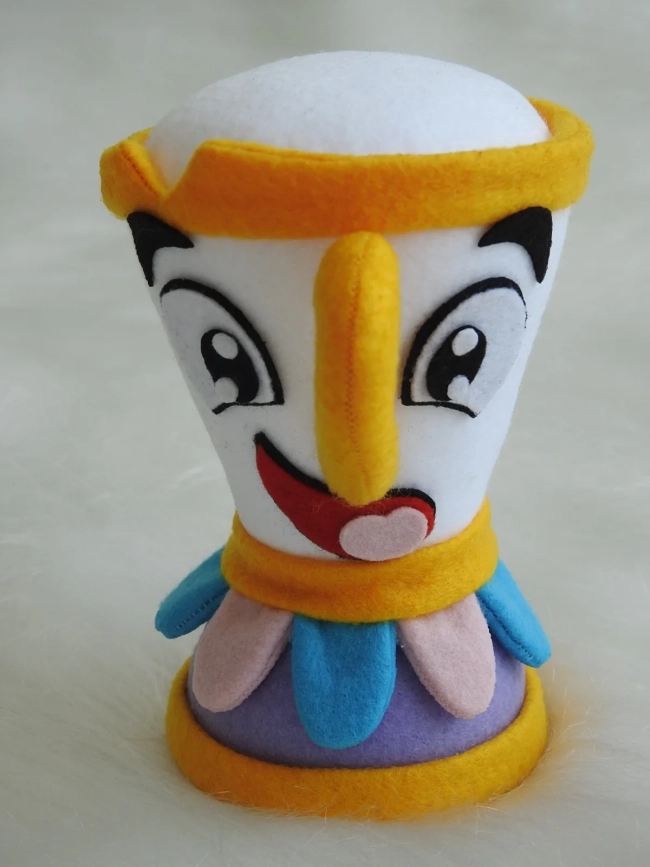 Bule (madame Samovar) Xícara Zip Festa Infantil da Bela e a Fera Decoração