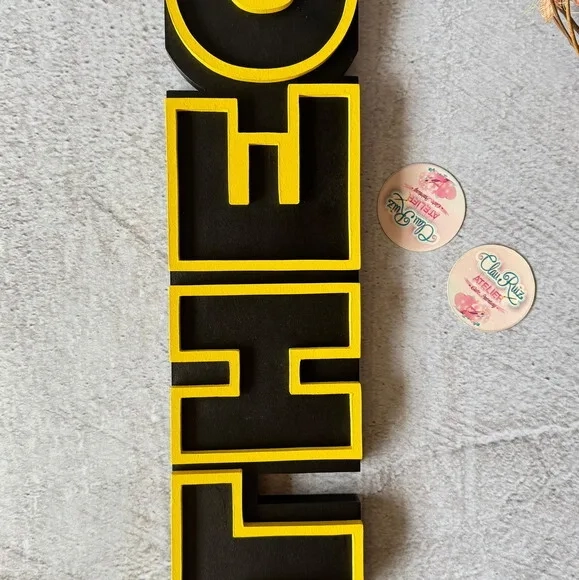 Letras Decorativas Personalizadas em MDF para Quarto de Bebê e Festas - Tema Star Wars