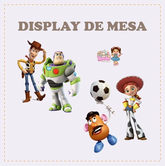 Kit Festa Só Um Bolinho TOY STORY - Decoração de Festa