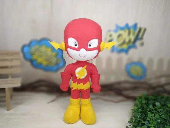 Flash e Zoom Vilão - em Feltro