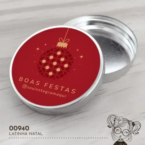 Latinha Adesivada - 00940