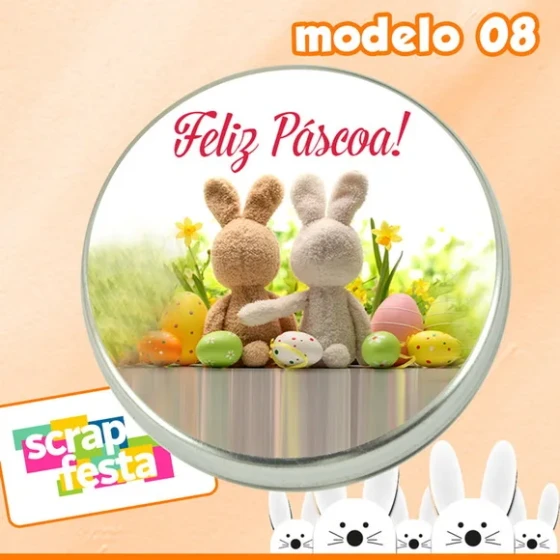 Latinhas Personalizadas Festa Páscoa